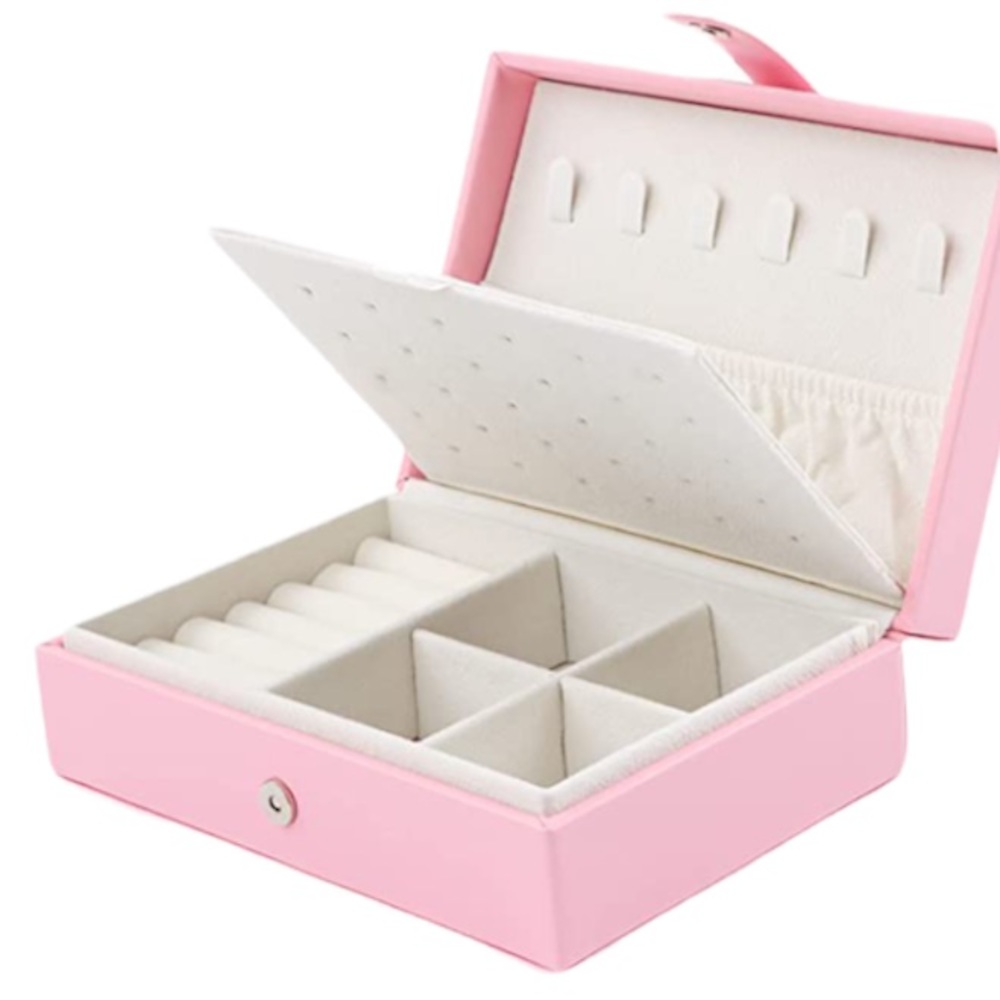 Maliton Small Jewelry Case in Pink